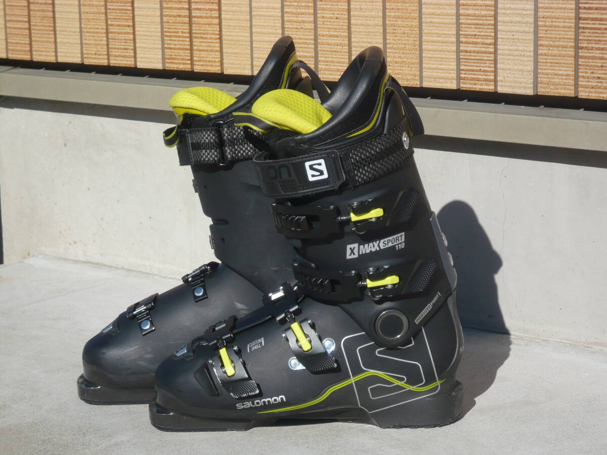 3 即決 SALOMON/サロモン スキーブーツ X-MAX110 黒/イエロー 26 3 即決 SALOMON/サロモン スキーブーツ X-MAX110 黒/イエロー 26