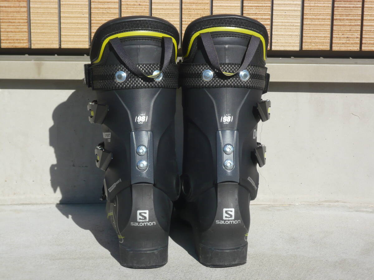 3 即決 SALOMON/サロモン スキーブーツ X-MAX110 黒/イエロー 26 3 即決 SALOMON/サロモン スキーブーツ X-MAX110 黒/イエロー 26