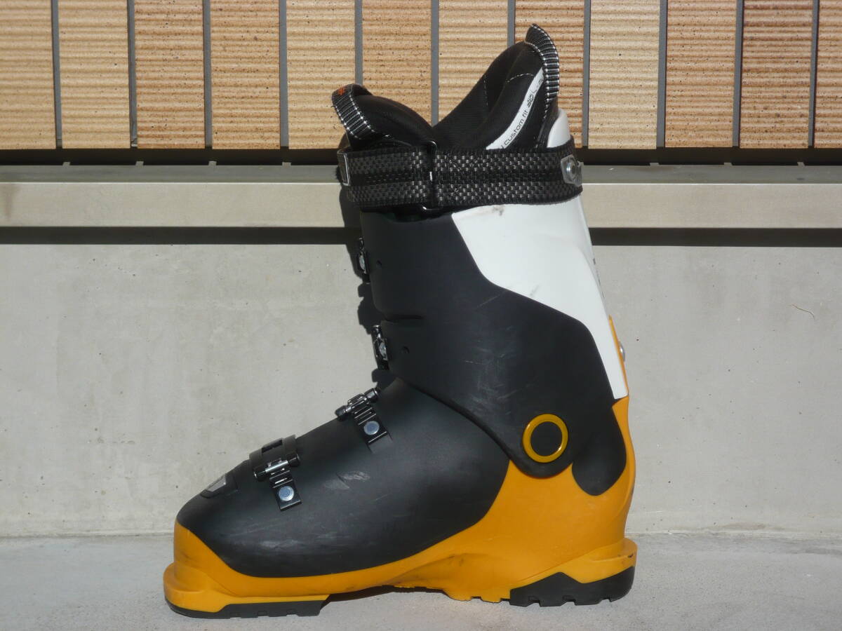 3即決!SALOMON/サロモン スキーブーツ X-PRO100 黒/白/オレンジ 3即決!SALOMON/サロモン スキーブーツ X-PRO100 黒/白/オレンジ