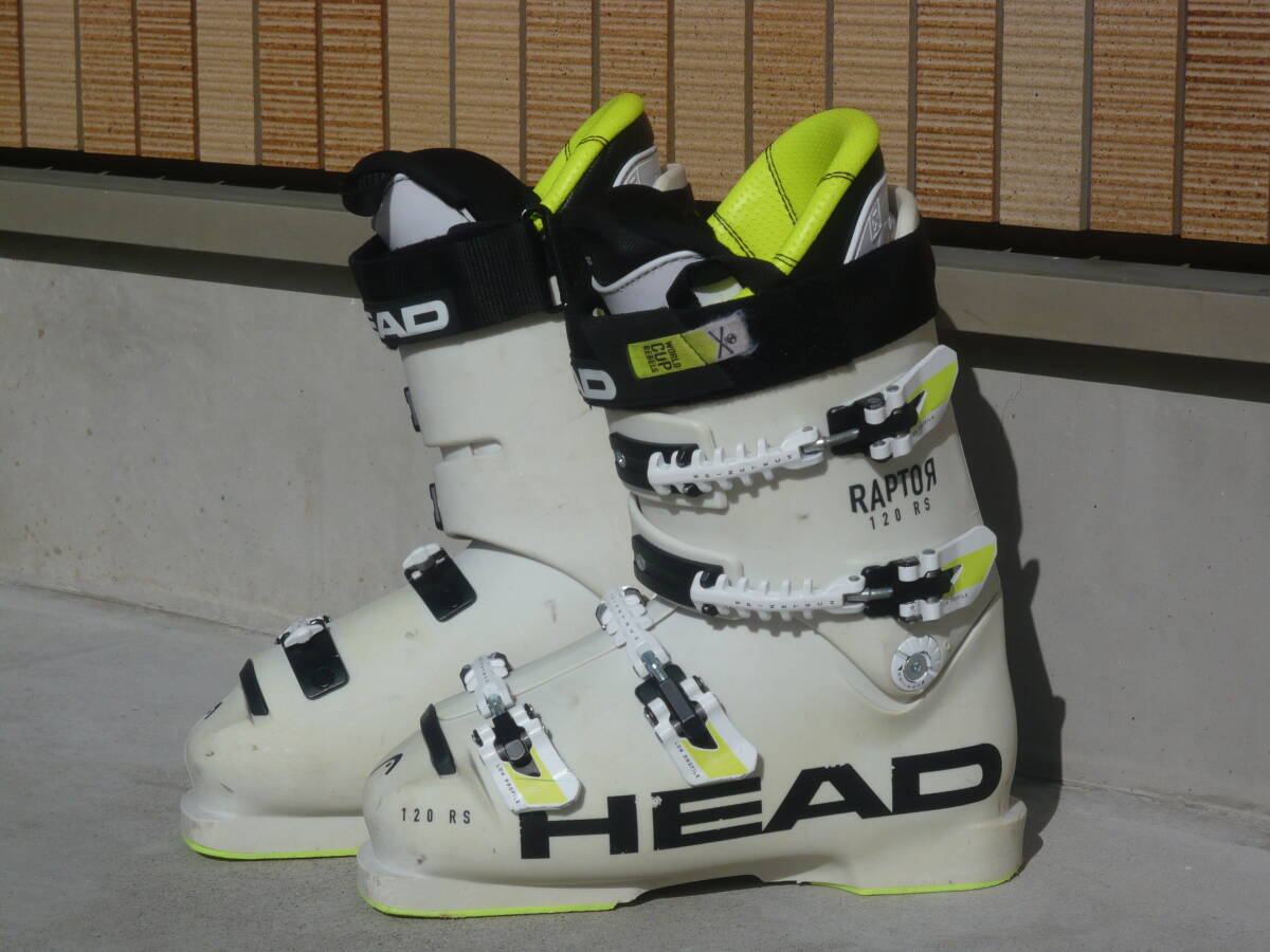 5 即決 HEAD/ヘッド スキーブーツ RAPTOR 120RS 白 26 0cm/26 5 即決 HEAD/ヘッド スキーブーツ RAPTOR 120RS 白 26 0cm/26