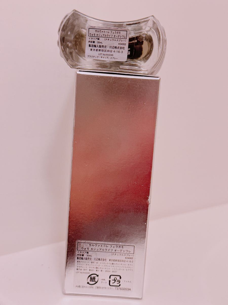 SALVATORE FERRAGAMO Salvatore Ferragamo UOMOwomoCASUAL LIFE casual жизнь EDT духи 30ml