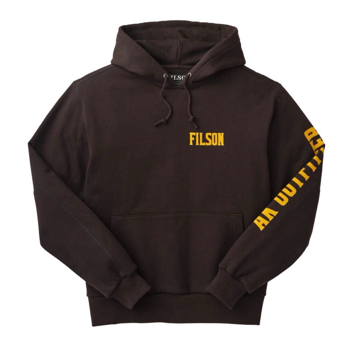 FILSON HEAVYWEIGHT FLEECE GRAPHIC HOODIE BLACK フィルソン FILSON HEAVYWEIGHT FLEECE GRAPHIC HOODIE BLACK フィルソン