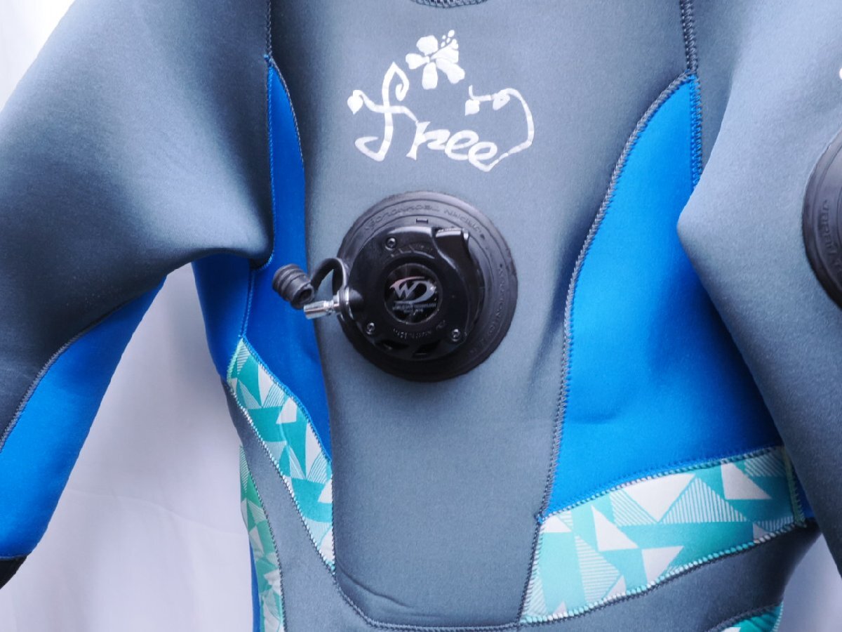 WorldDive ワールドダイブ ドライスーツ メンズ リストバルブ付 WorldDive ワールドダイブ ドライスーツ メンズ リストバルブ付
