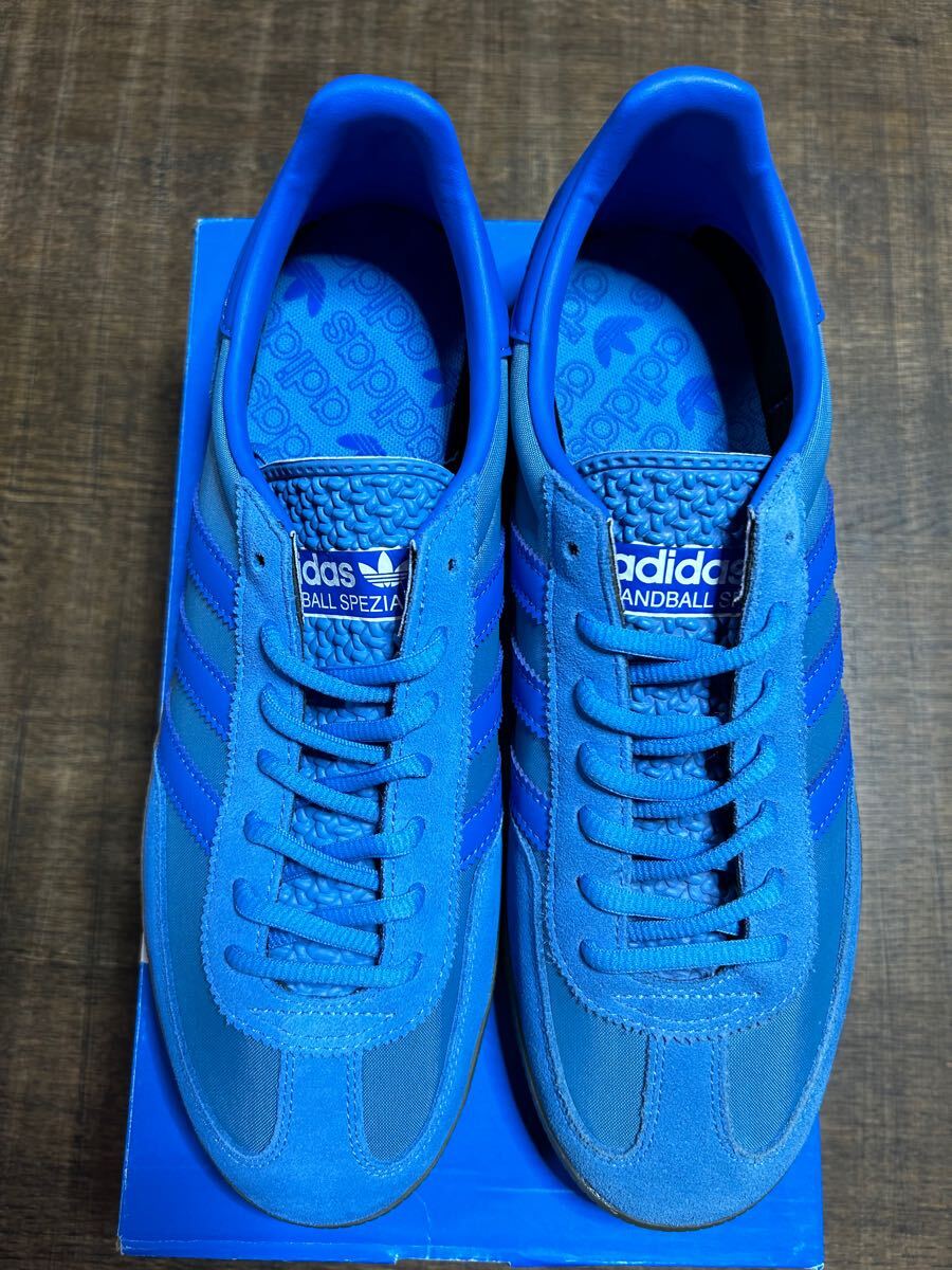 レア◇日本未発売 adidas ORIGINALS『HANDBALL SPEZIAL GY7408』27.0cm◇ブルー×濃ブルー╬元箱有