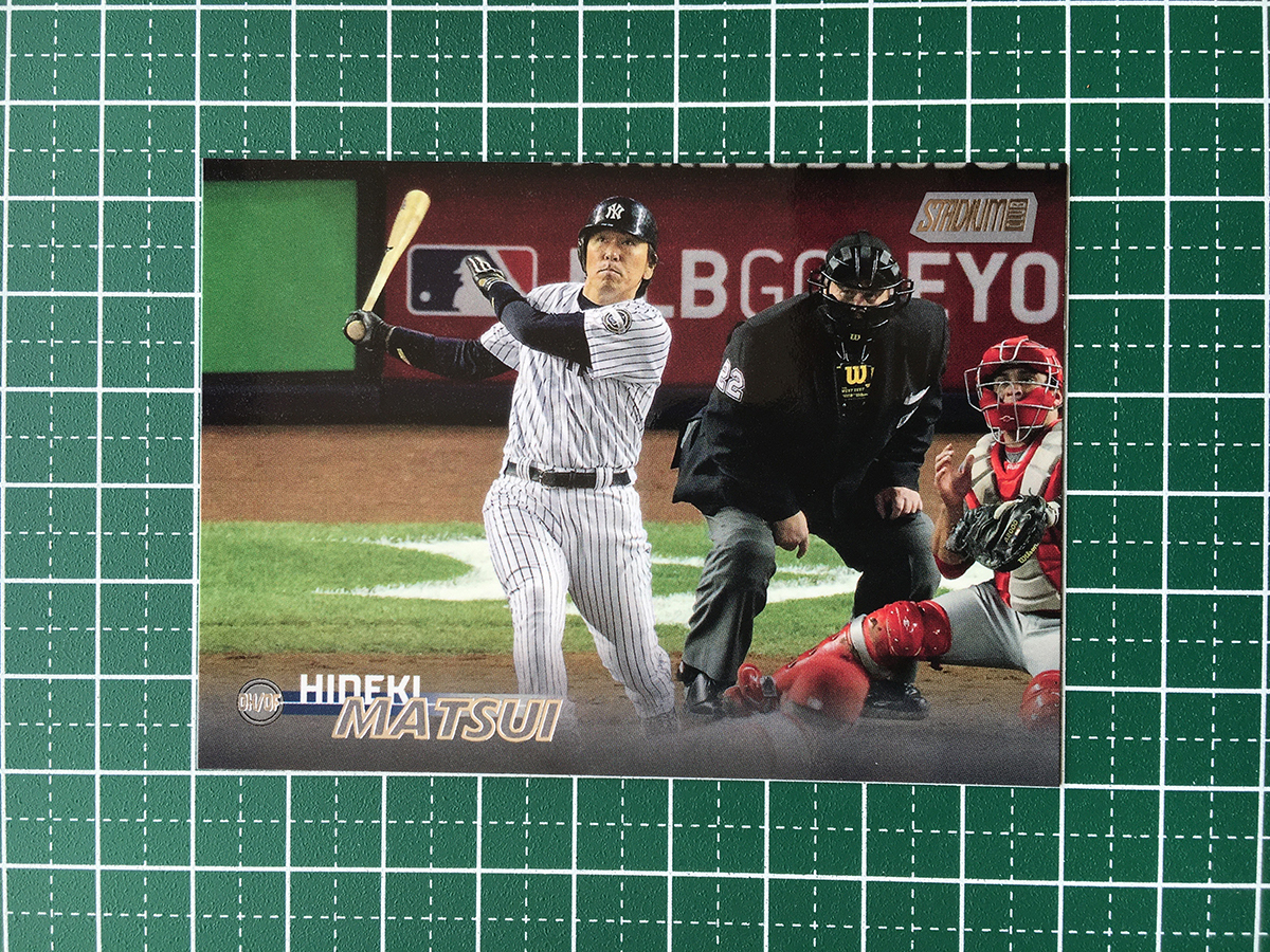☆TOPPS MLB 2023 STADIUM CLUB #138 松井秀喜/HIDEKI MATSUI ☆TOPPS MLB 2023 STADIUM CLUB #138 松井秀喜/HIDEKI MATSUI