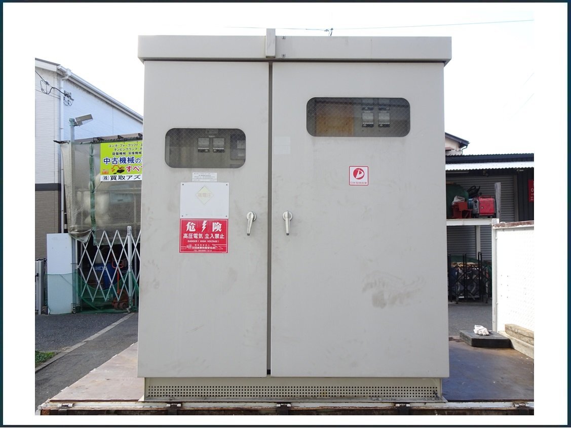 日本電機産業 キュービクル式高圧受電設備 320kVA 60Hz CB形 日本電機産業 キュービクル式高圧受電設備 320kVA 60Hz CB形