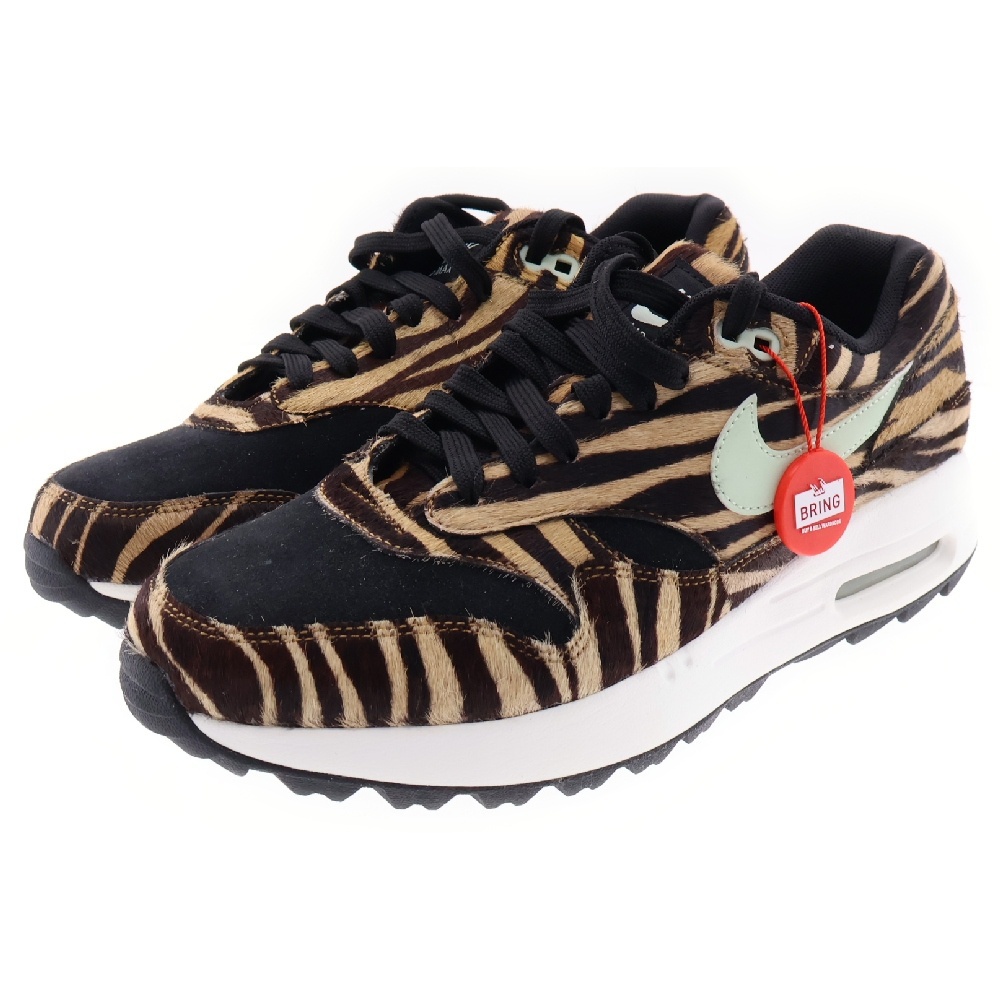 ナイキ AIR MAX1 エアマックス1 ゴルフ タイガー/サファリ ローカットスニーカー ベージュ/ブラウン US8.5/26.5cm DH1301-800