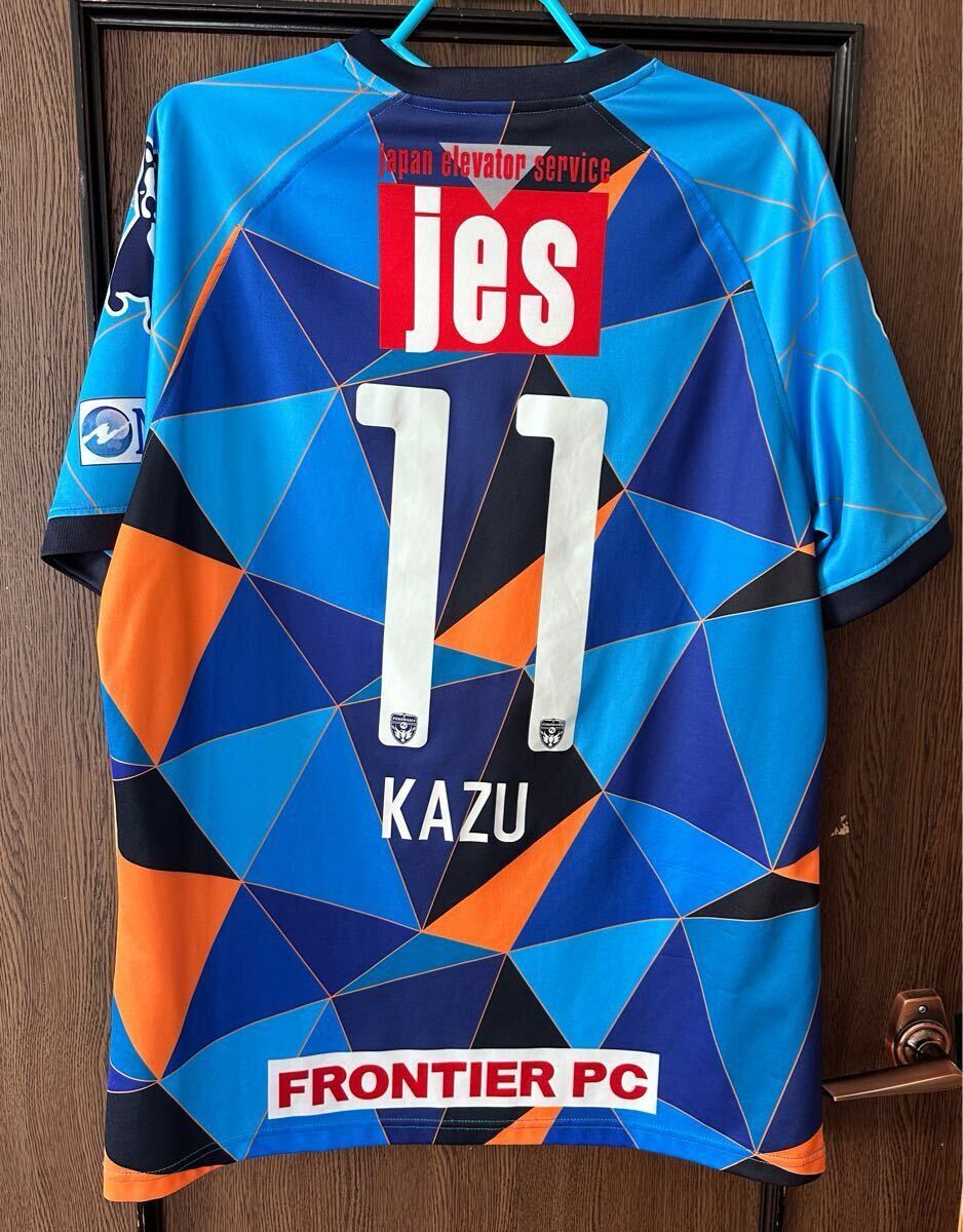 横浜FC 三浦知良 ユニフォーム 21/22 KAZU - ウェア 横浜FC 三浦知良 ユニフォーム 21/22 KAZU - ウェア