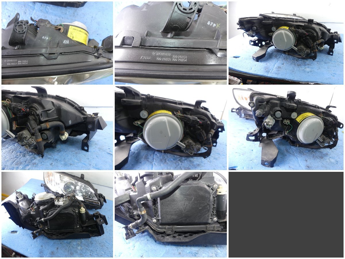 A7686 H Subaru Legacy BP9 более поздней модели, оригинальные передняя фара лампа HID левый и правый в комплекте омыватель KOITO 100-20959 Koito гравировка 4M BL BP
