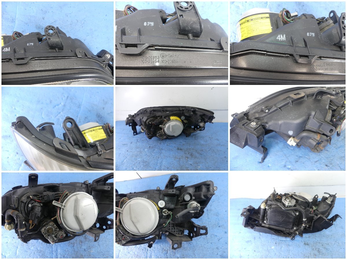 A7686 H Subaru Legacy BP9 более поздней модели, оригинальные передняя фара лампа HID левый и правый в комплекте омыватель KOITO 100-20959 Koito гравировка 4M BL BP