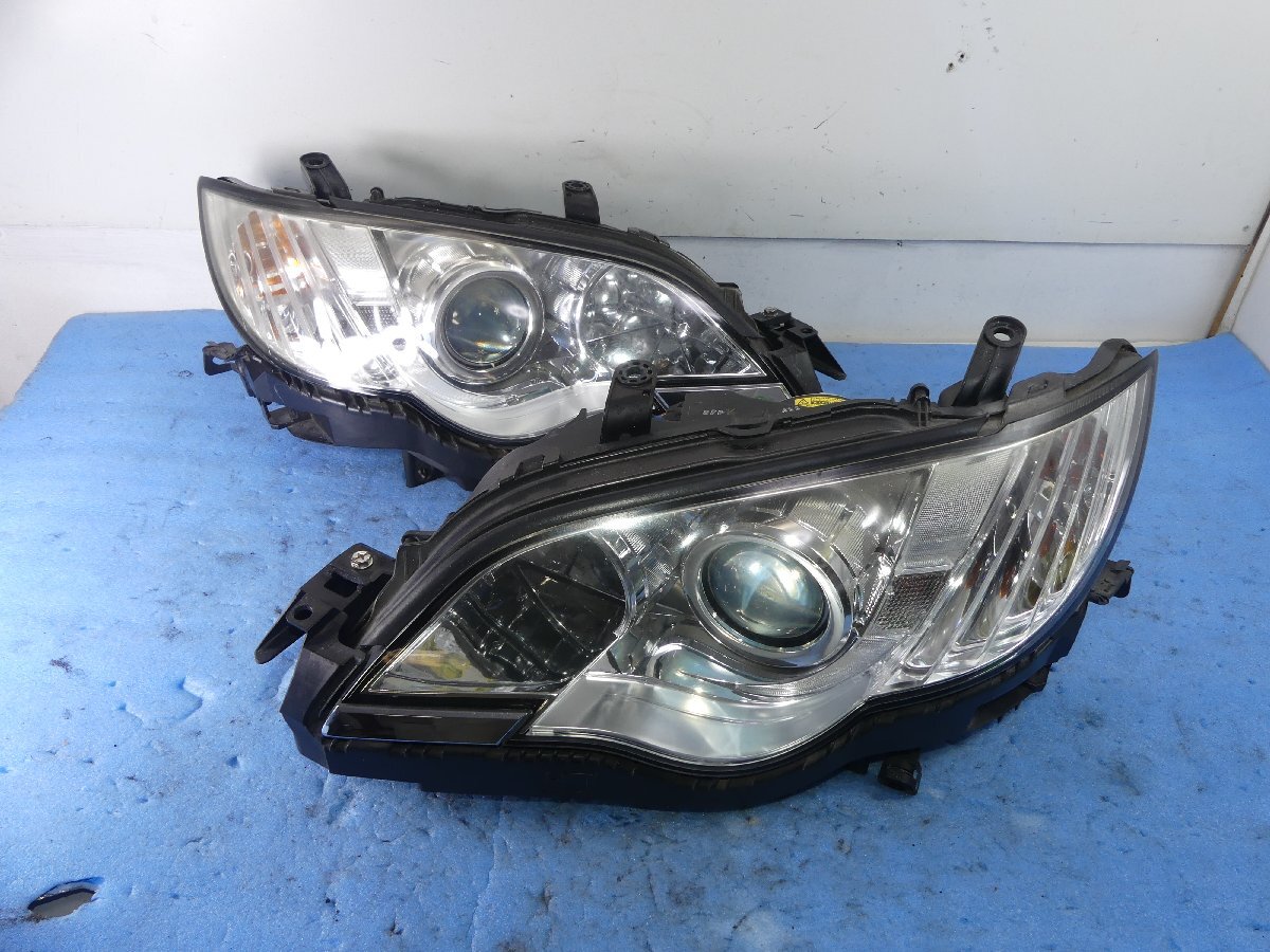 A7686 H Subaru Legacy BP9 более поздней модели, оригинальные передняя фара лампа HID левый и правый в комплекте омыватель KOITO 100-20959 Koito гравировка 4M BL BP