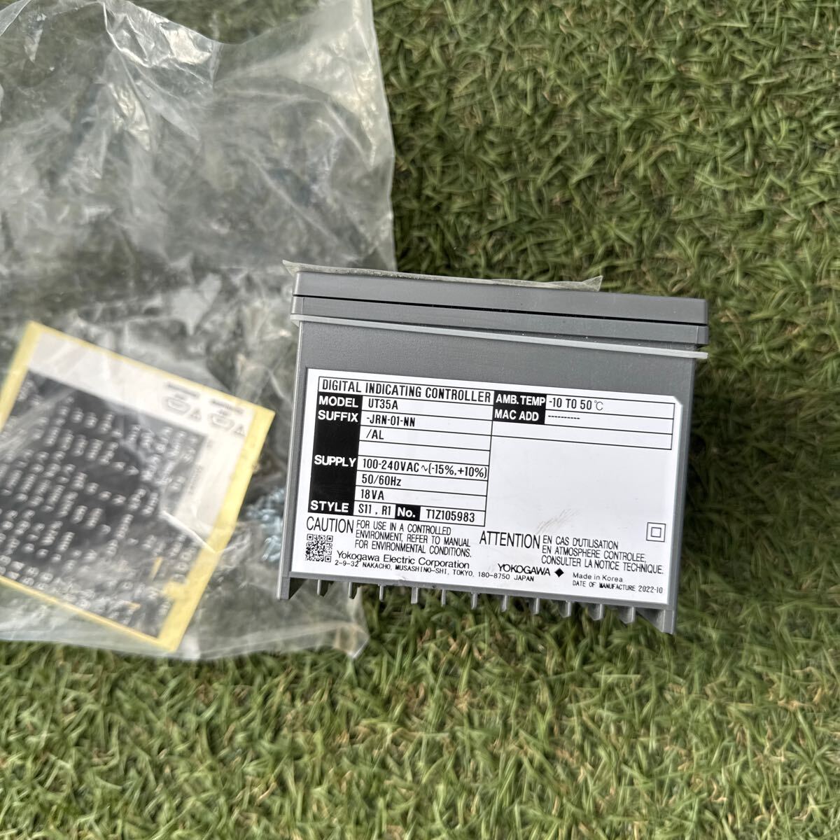 4M228 美品 YOKOGAWA UT35A デジタル指示調節計 動作保証 イン 4M228 美品 YOKOGAWA UT35A デジタル指示調節計 動作保証 イン