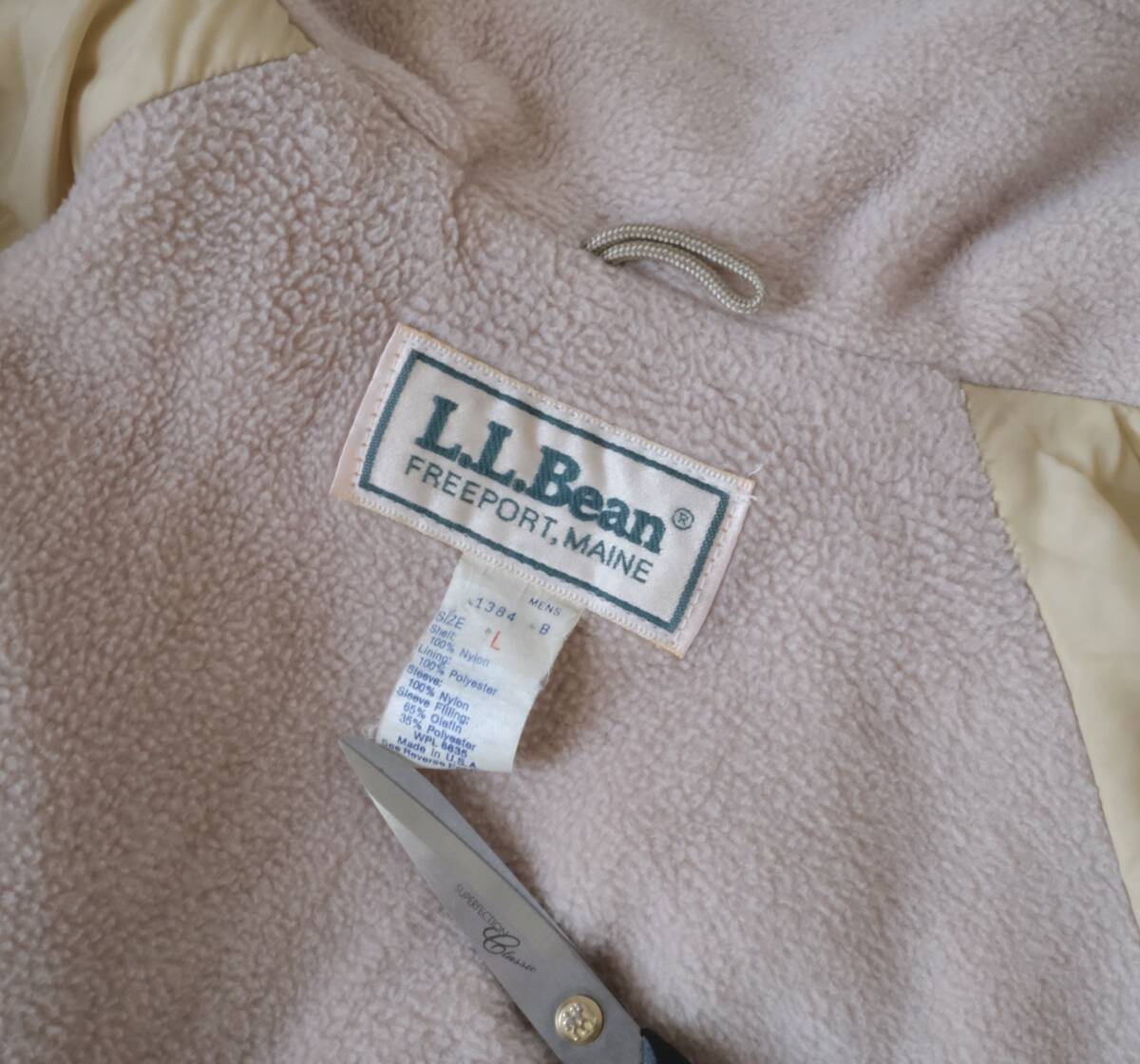 80s 初期 USA製【 LLBEAN 】warm up jacket エルエルビーン 80s 初期 USA製【 LLBEAN 】warm up jacket エルエルビーン