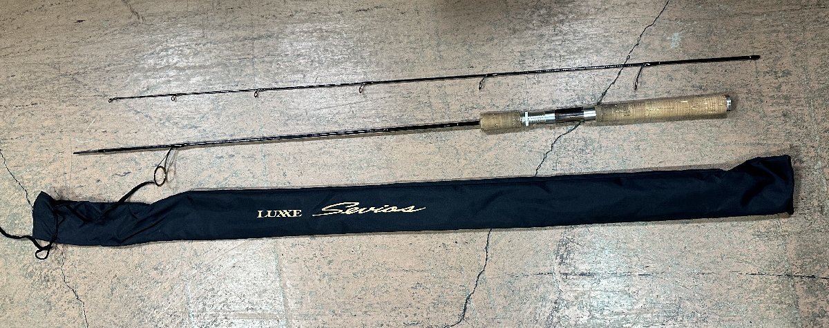 USED 美品 ラグゼ LUXXE トゥラウトロッド　がまかつ　LS-63FL セヴィオス