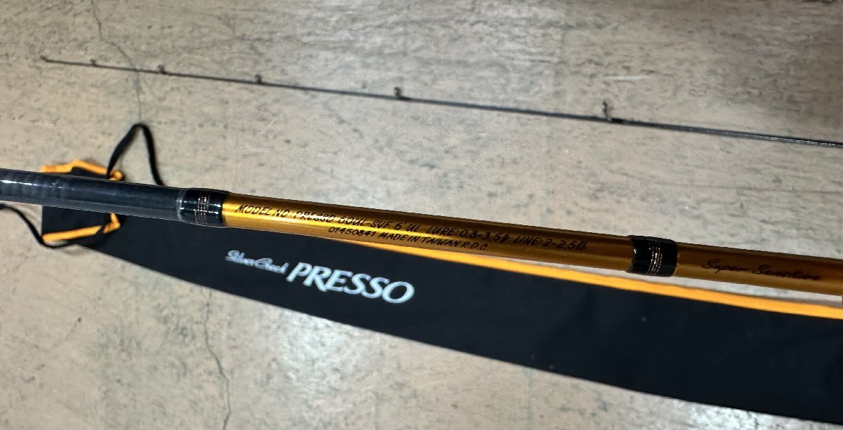 USED 美品 ダイワ プレッソ 60UL-SVF DAIWA PRESSO マス エリア USED 美品 ダイワ プレッソ 60UL-SVF DAIWA PRESSO マス エリア