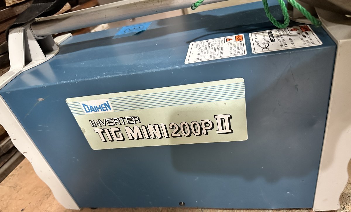 美品 2020年 TIG溶接機 VRTPM-202 インバータ制御 小形直流機 パルス機能 ダイヘン 3_画像5