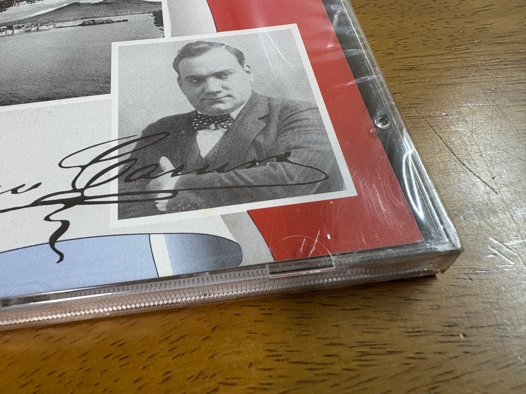 d7/未開封 CD エンリコ?カルーソー (Enrico Caruso) Canzoni popolari ARC-117 輸入盤