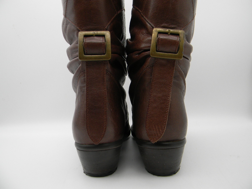 ♪◆【 tsumori chisato 】◆ 革ブーツ(23cm)茶色 ツモリチサト_画像6