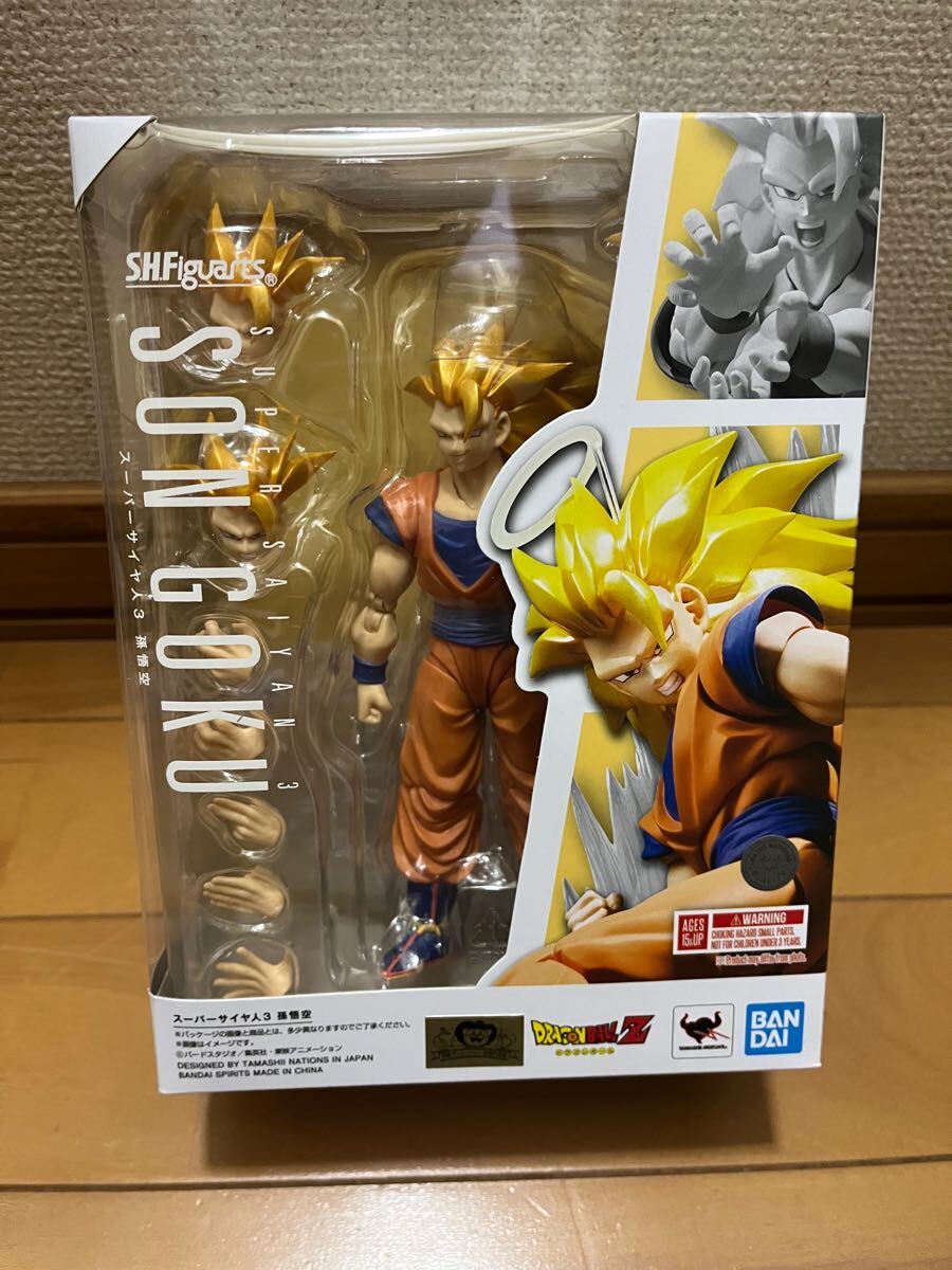 送安 即決 再販 新品未開封 S.H.フィギュアーツ ドラゴンボールZ スーパーサイヤ人3 孫悟空 フィギュア ドラゴンボール S.H.Figuarts