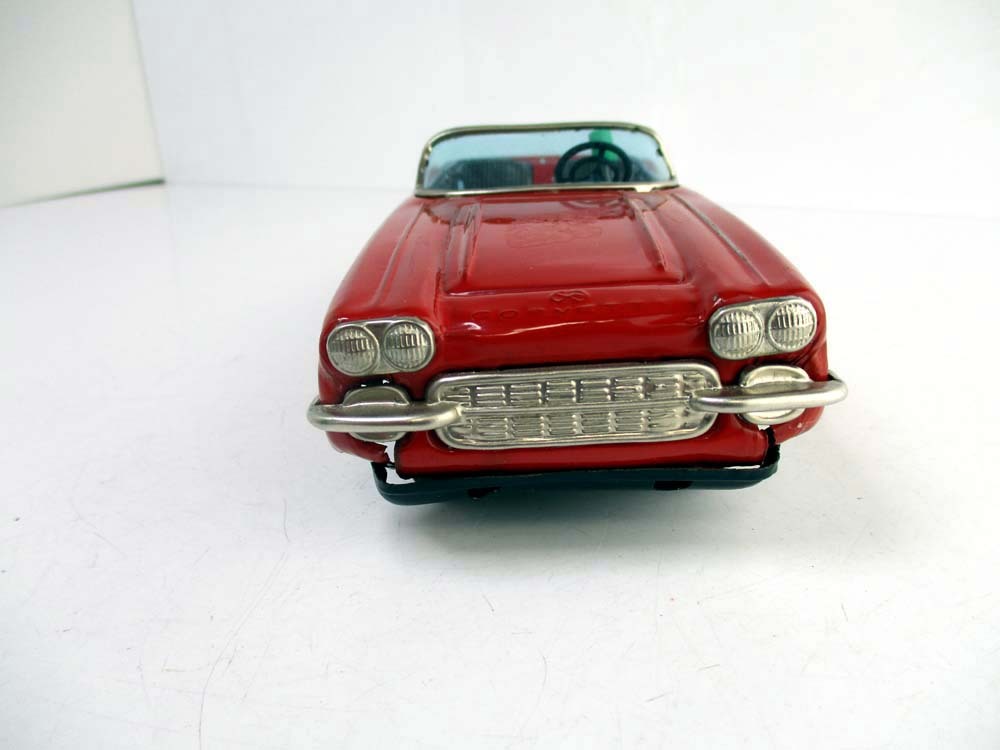  Bandai 1960 period made 1962 year type Chevrolet Corvette work properly beautiful goods length approximately 21cm