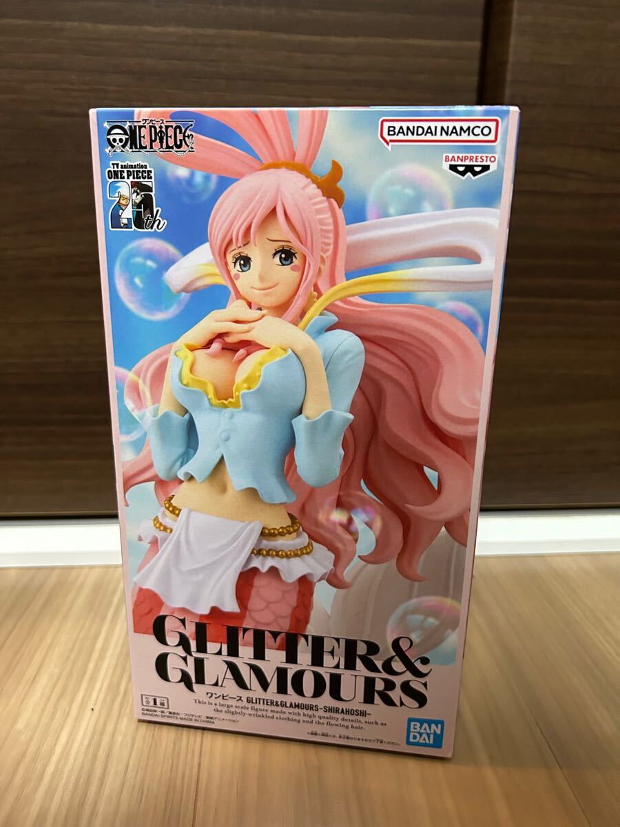 【数量5】★ しらほし姫 ワンピース GLITTER&GLAMOURS SHIRAHOSHI ONEPIECE フィギュア 世界会議(レヴェリー)衣装 ★ 新品 未開封_画像1