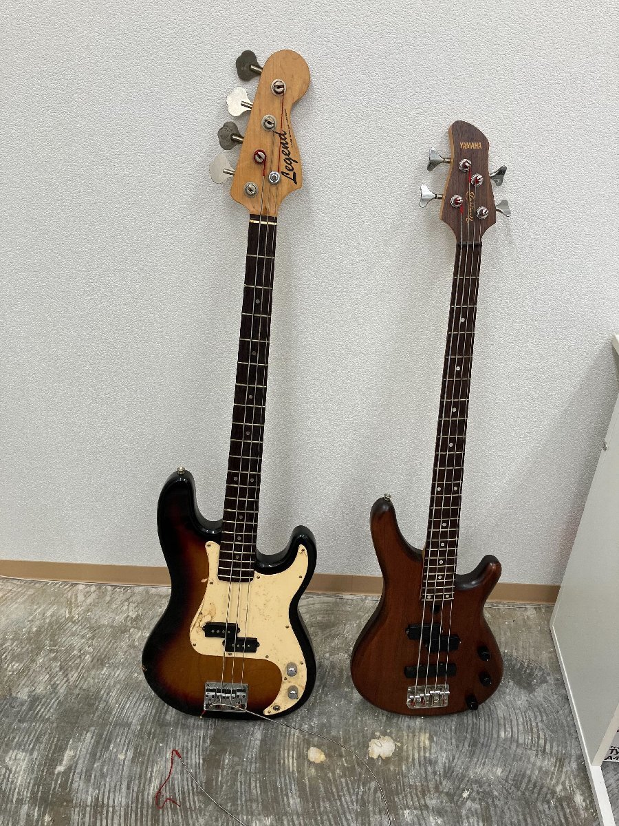 【X81571】ベース2点セット　LEGEND / レジェンド LPB-30　YAMAHA / ヤマハ MOTION B MB-40　※同梱不可　※弦外れ・傷アリ　※動作未確認