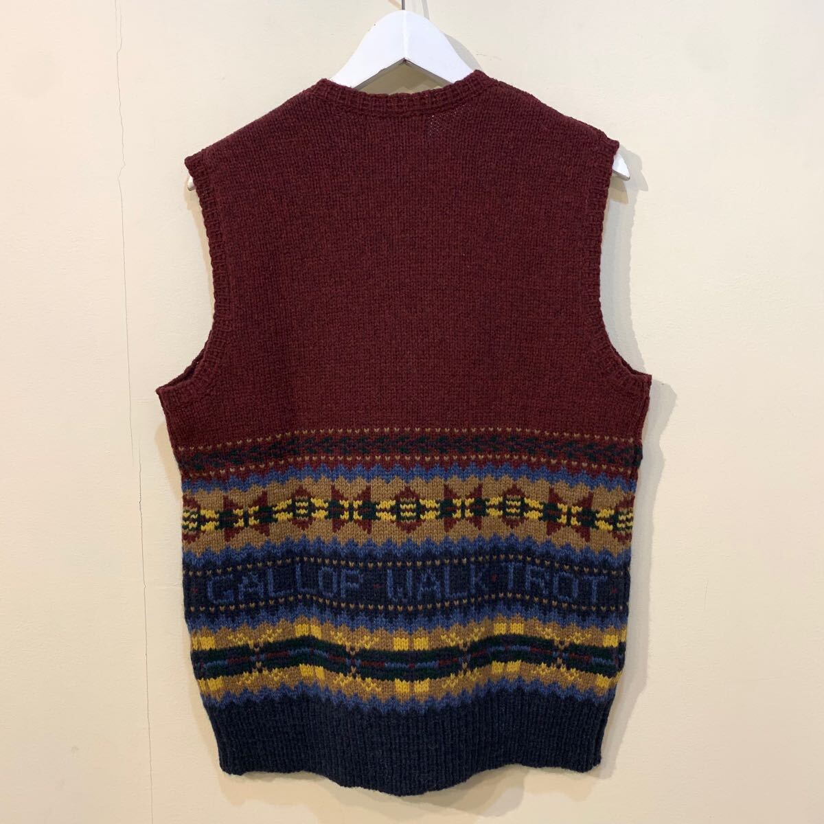 未使用品 Polo Ralph Lauren FAIRISLE WOOL KNIT VEST ポロ 未使用品 Polo Ralph Lauren FAIRISLE WOOL KNIT VEST ポロ