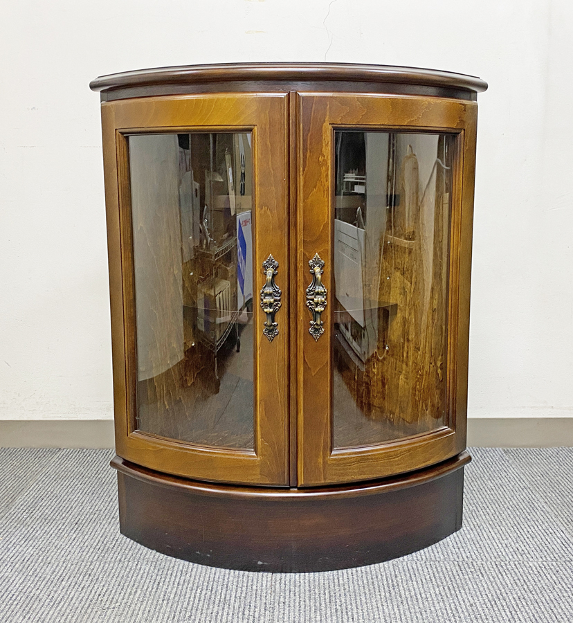karimoku【QC2005NK】カリモク家具 COLONIAL コロニアルシリーズ コーナーボード 飾り棚 中古品