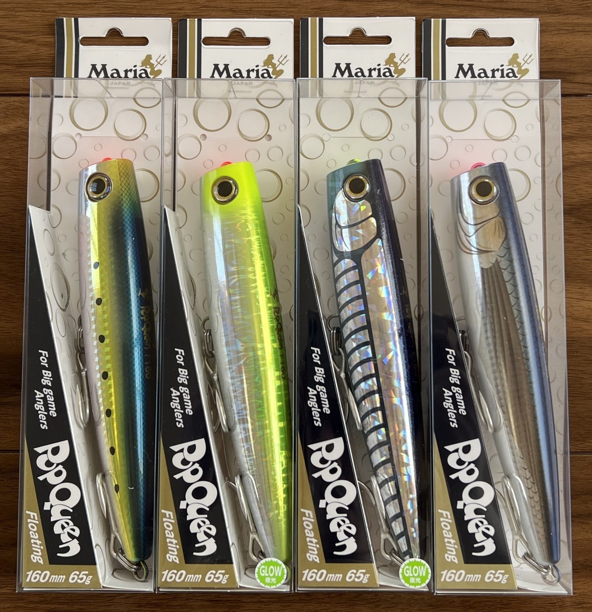 送料無料　マリア ポップクイーン　F160　4色セット