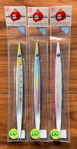 送料無料　UVケイムラコート　ウロコジグ　オリジナル　350g　3色セット