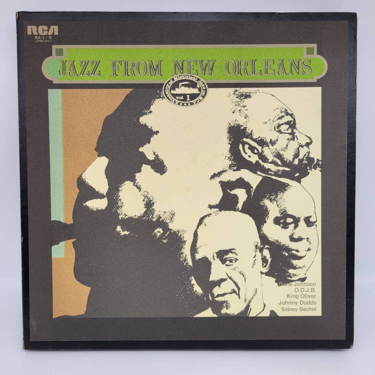 JAZZ FROM NEW ORLEANS / 8 LP ｜ ジャズ栄光の遺産シリーズ 1 / ニューオリンズ・ジャズの真髄 ｜ ジャズ / JAZZ / RA-1 ～ 8