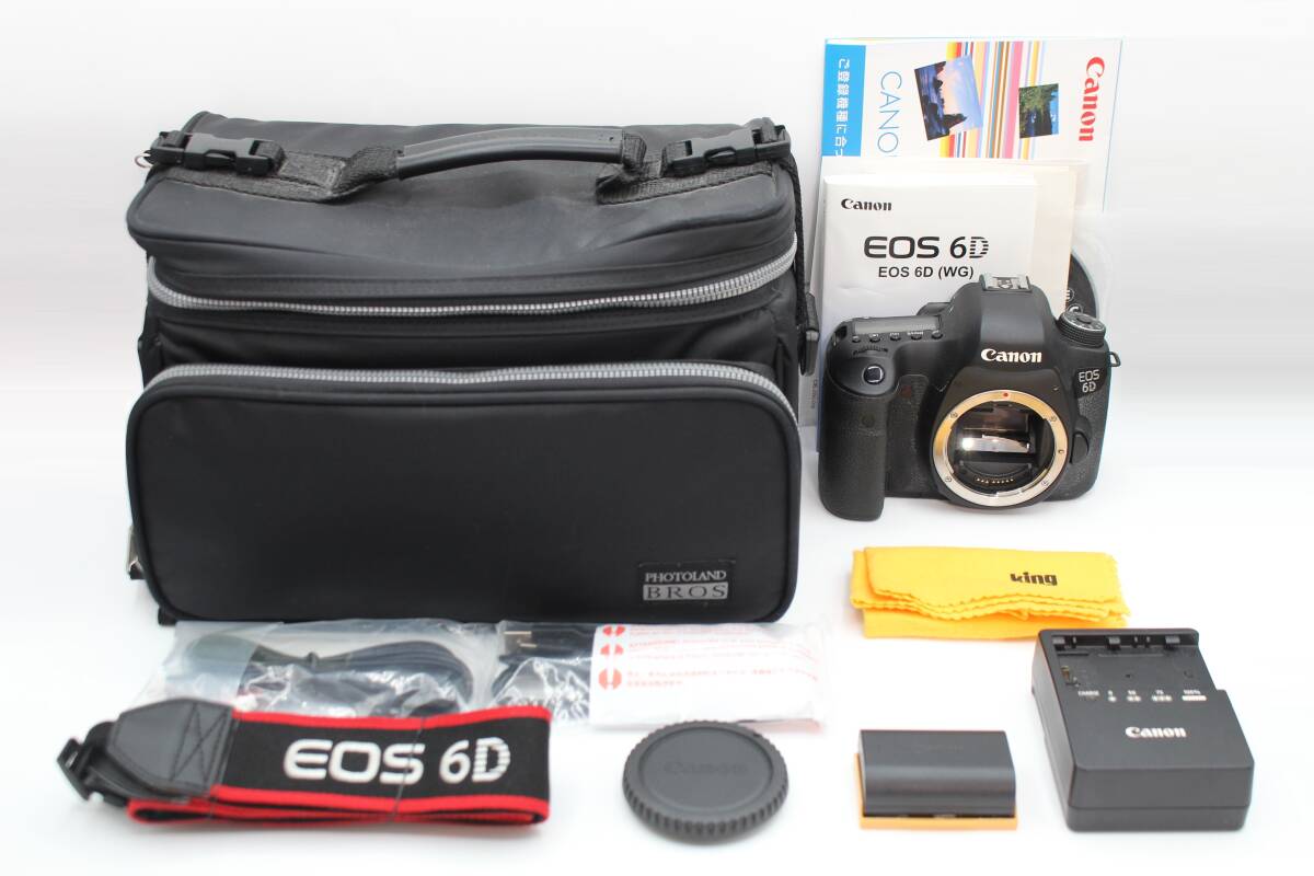 極美品◆Canon キヤノン EOS 6D ボディ◆0129-4103(S48360)