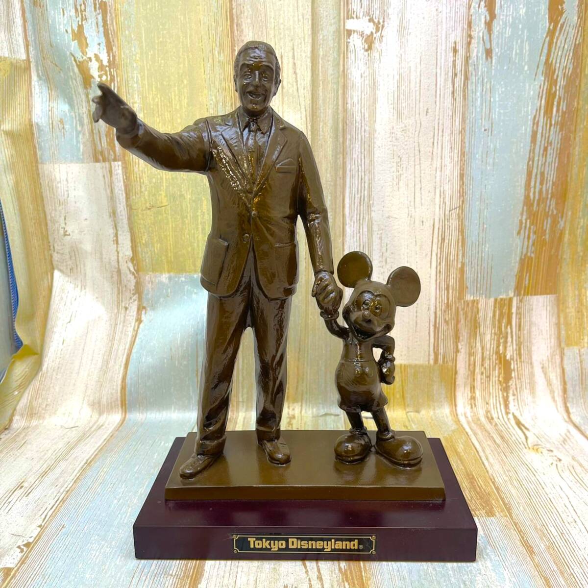 日本未発売 ディズニーパークス限定品 パートナーズ像 ブロンズ像 スタチュー ディズニーリゾート ディズニーランド パートナーズ像 ブロンズ