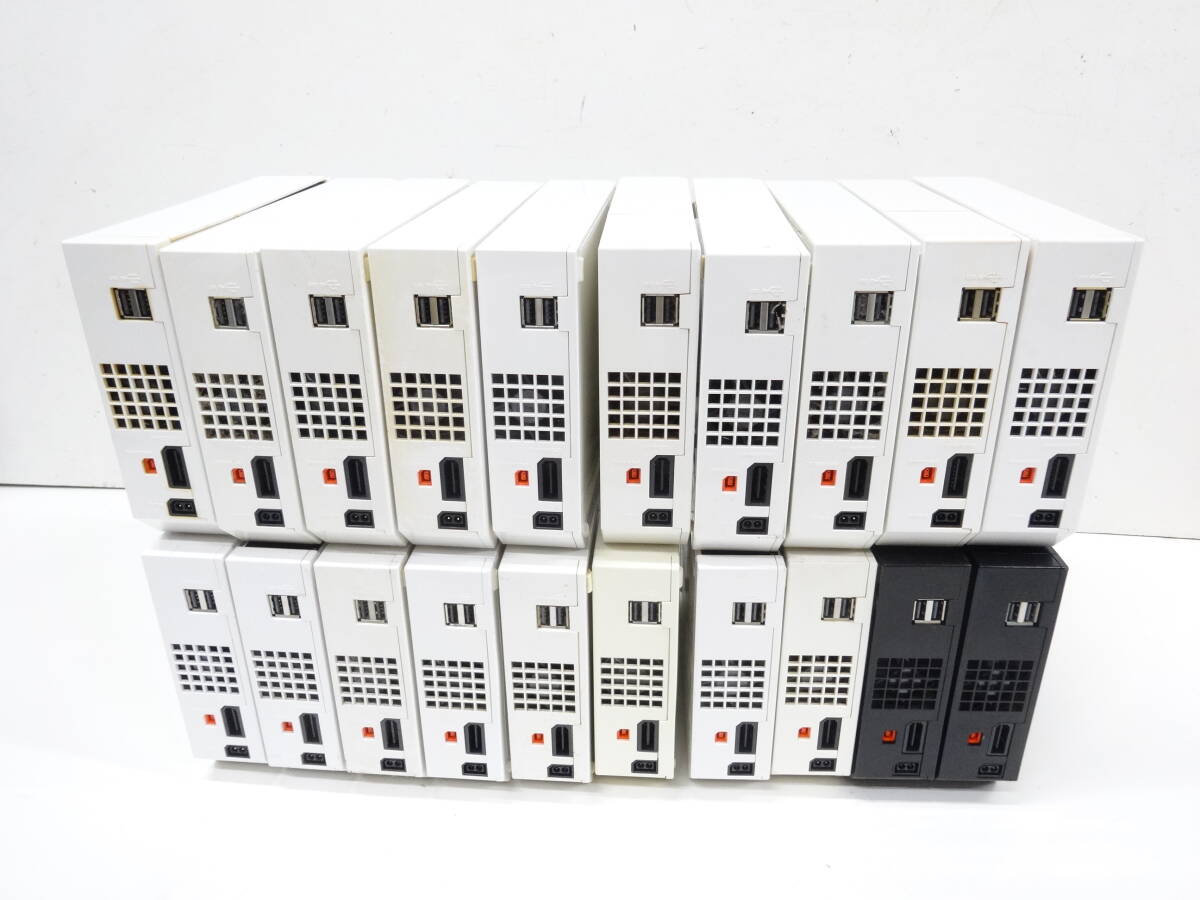 大量入荷 Nintendo ニンテンドー Wii 本体 20台まとめて RVL-001 動作 Wii本体