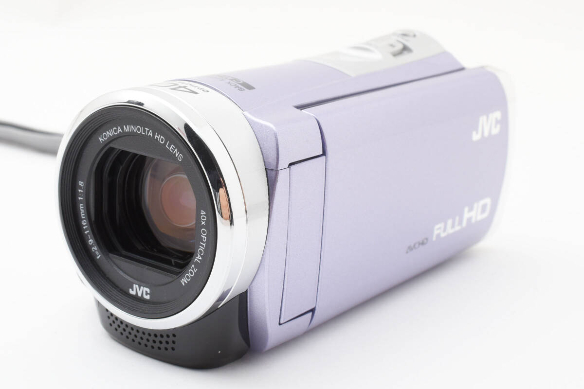 ☆美品・元箱付き☆ JVC Everio GZ-HM33-V バイオレット