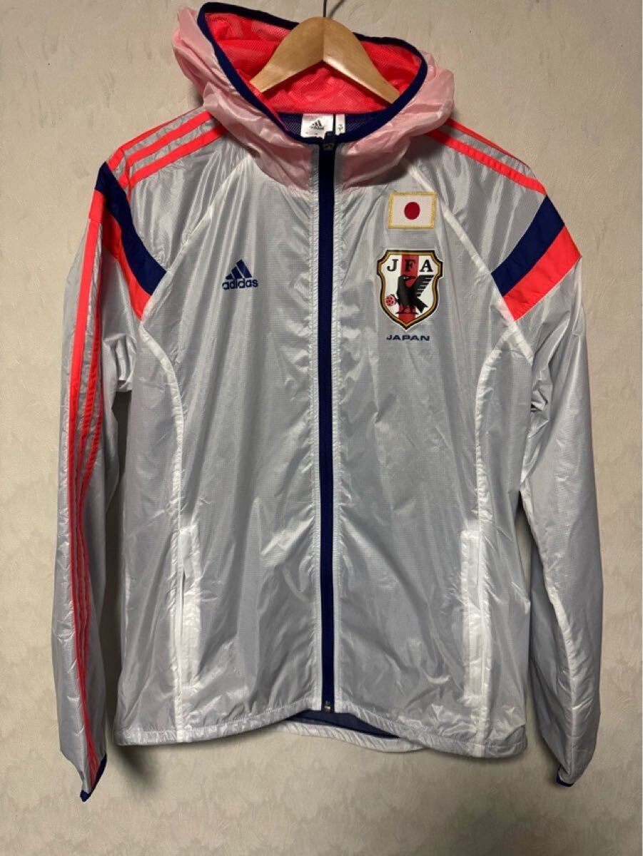 日本代表 サッカー パーカー ナイロン ジャケット ピステ新品 アディダス adidas Oサイズ