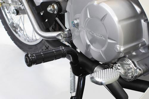 スペシャルパーツ武川 SP武川 スーパーカブ50(FI)・110・クロスカブ50等用 ステップバーキット ブラック 06-13-0073_画像4