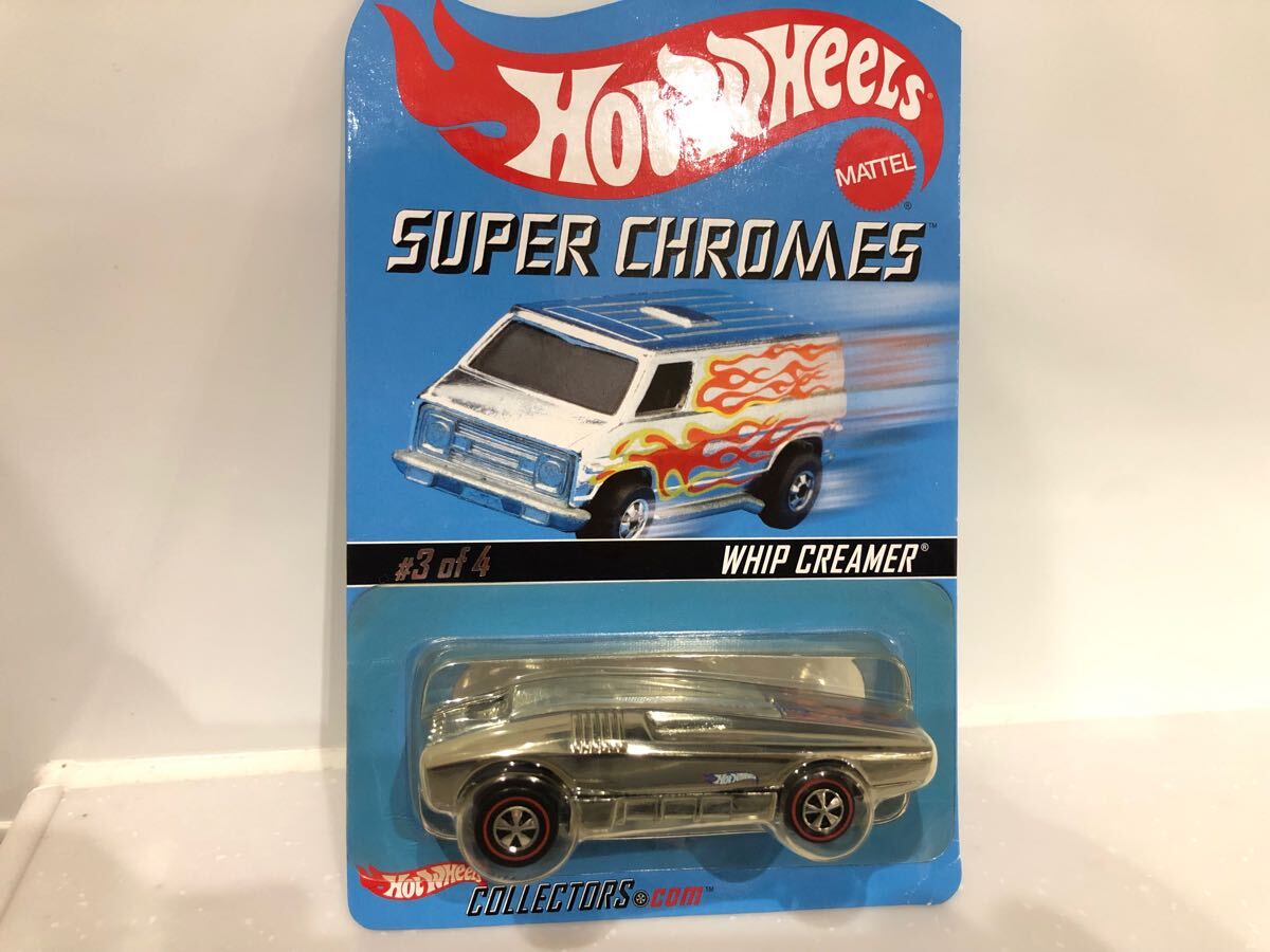 ホットウィール　スーパークローム　ウィップクリーマー　hotwheels whip creamer レア 限定