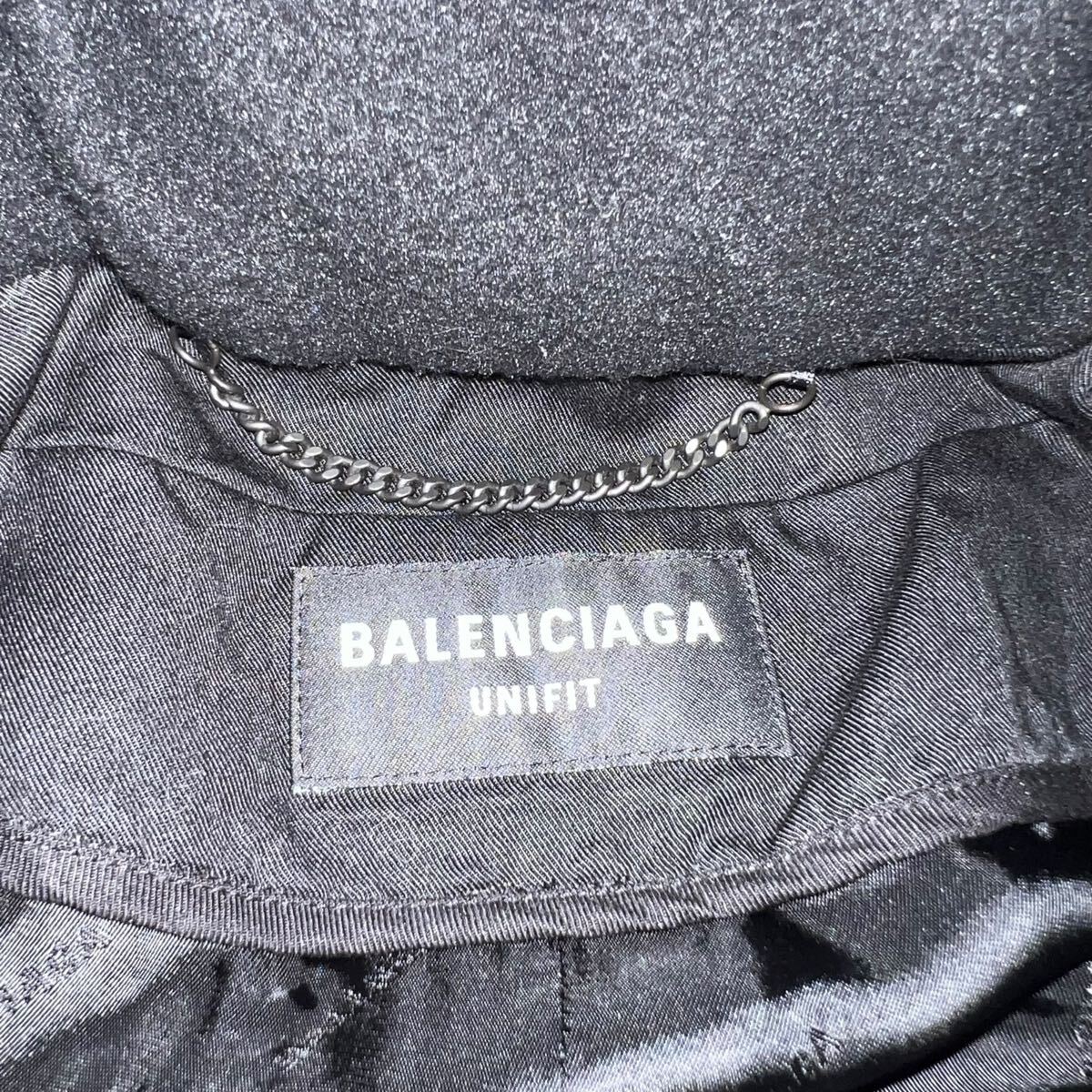 BALENCIAGA 2021AW HYBRID NYLON COTTON TRENCH HOODED JACKET BALENCIAGA 2021AW HYBRID NYLON COTTON TRENCH HOODED JACKET