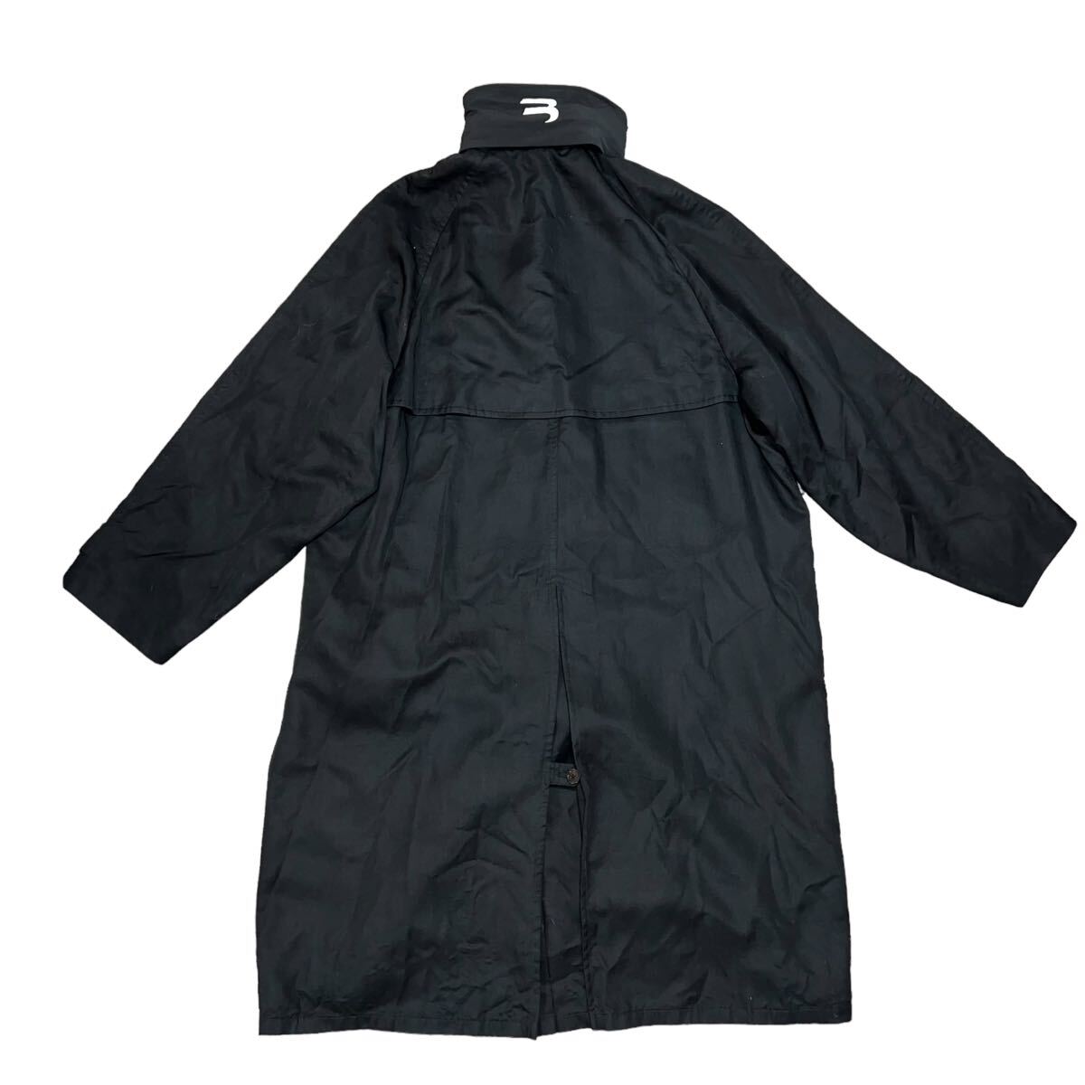 BALENCIAGA 2021AW HYBRID NYLON COTTON TRENCH HOODED JACKET BALENCIAGA 2021AW HYBRID NYLON COTTON TRENCH HOODED JACKET