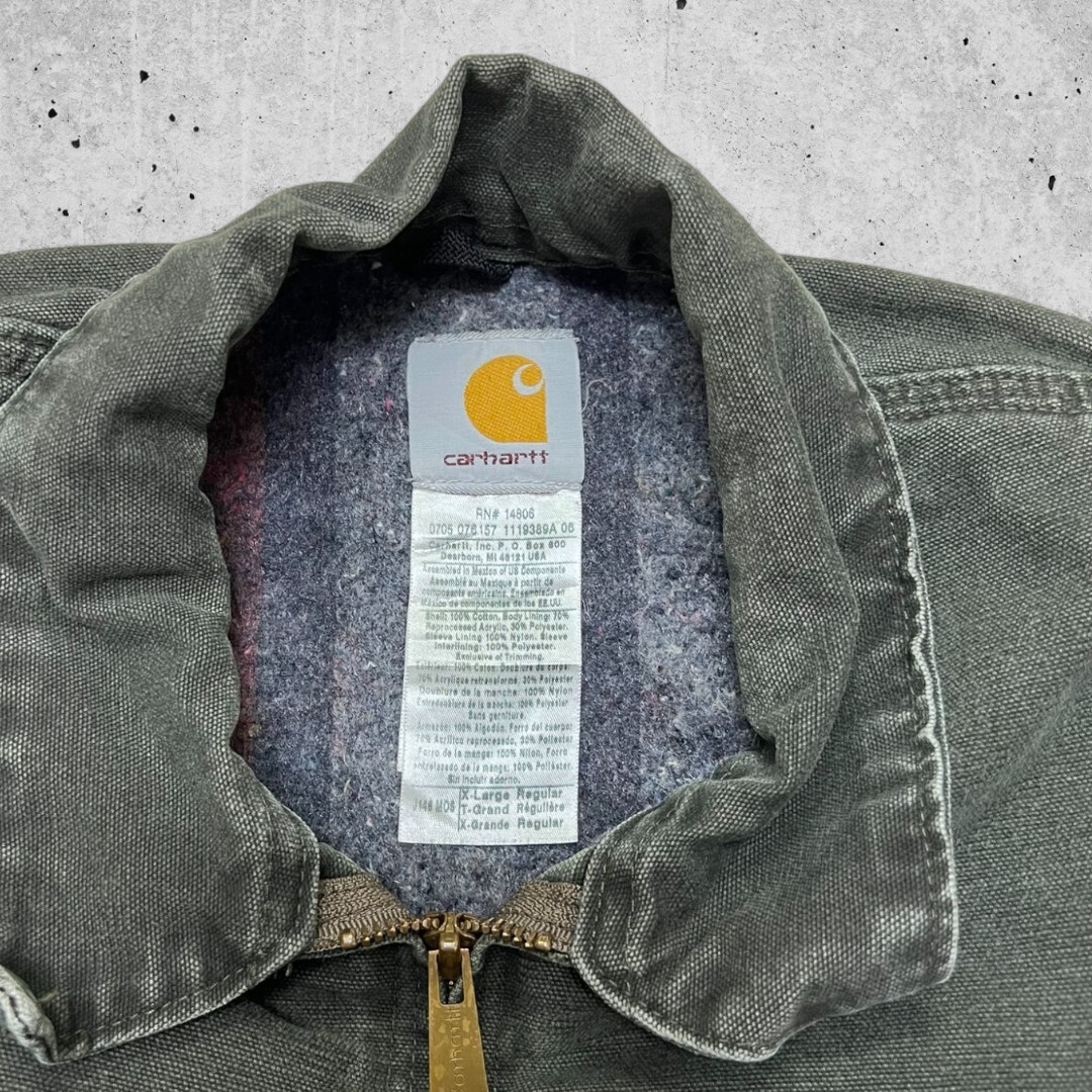 古着 00s MEXICO製 CARHARTT J146 DETROIT JACKET DUCK WORK 古着 00s MEXICO製 CARHARTT J146 DETROIT JACKET DUCK WORK