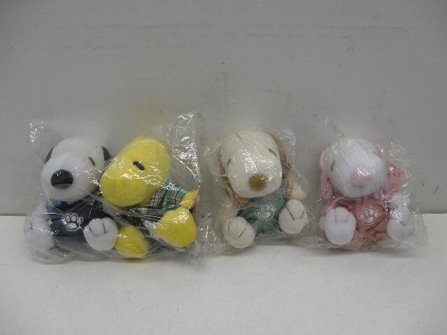 SNOOPY！スヌーピー×3個！ウッドストック×1個！4個セット