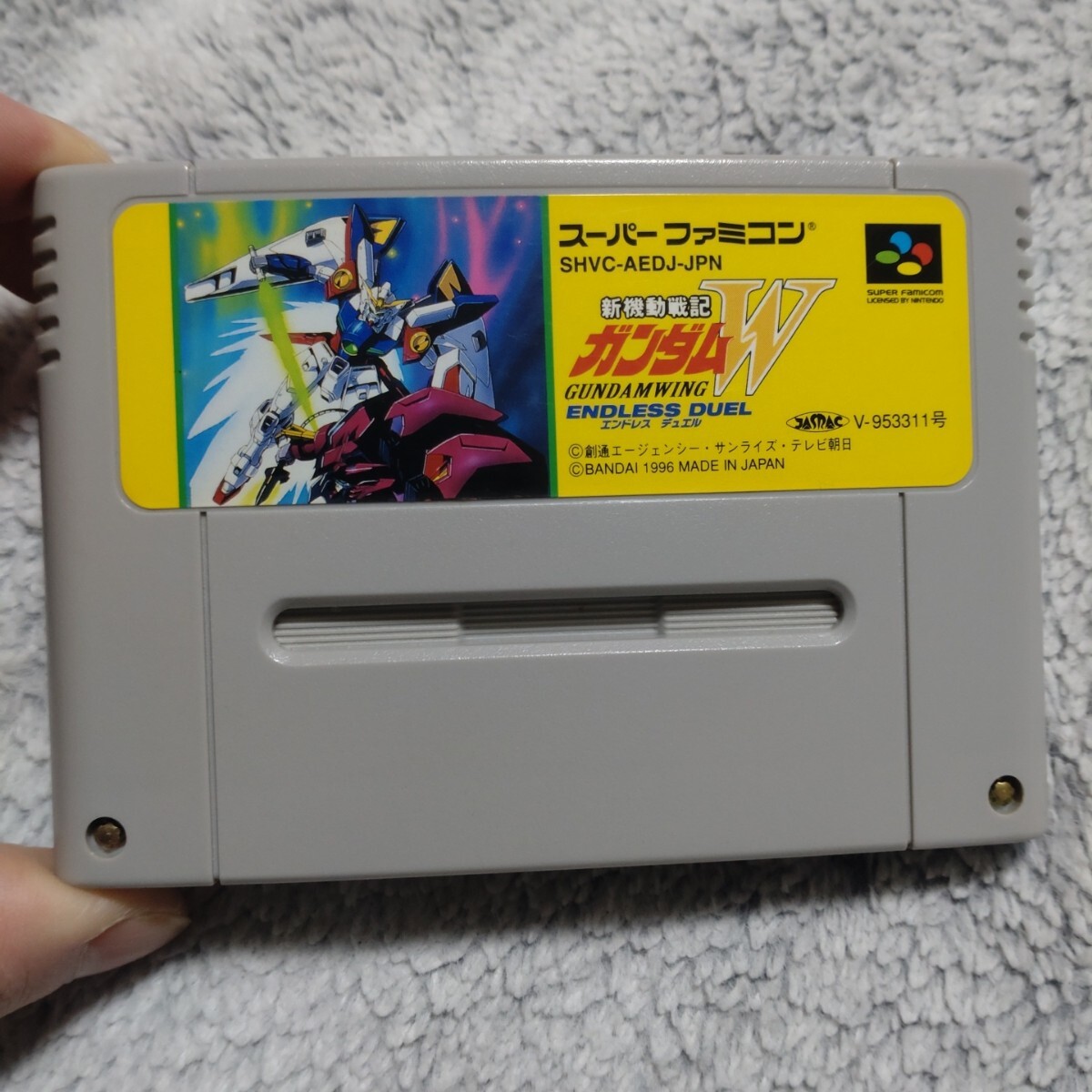 SFC スーパーファミコン 新機動戦記ガンダムW DUEL スーファミ エンドレス ENDLESS　ウイング　ソフト