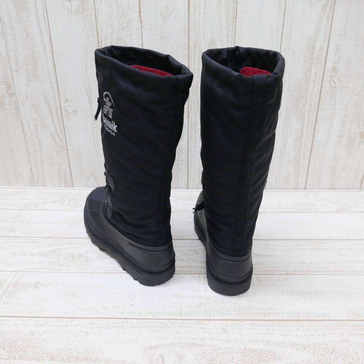即決 カミック カヌック BLK/25cm 深雪対応 防寒ブーツ カナダ製 即決 カミック カヌック BLK/25cm 深雪対応 防寒ブーツ カナダ製