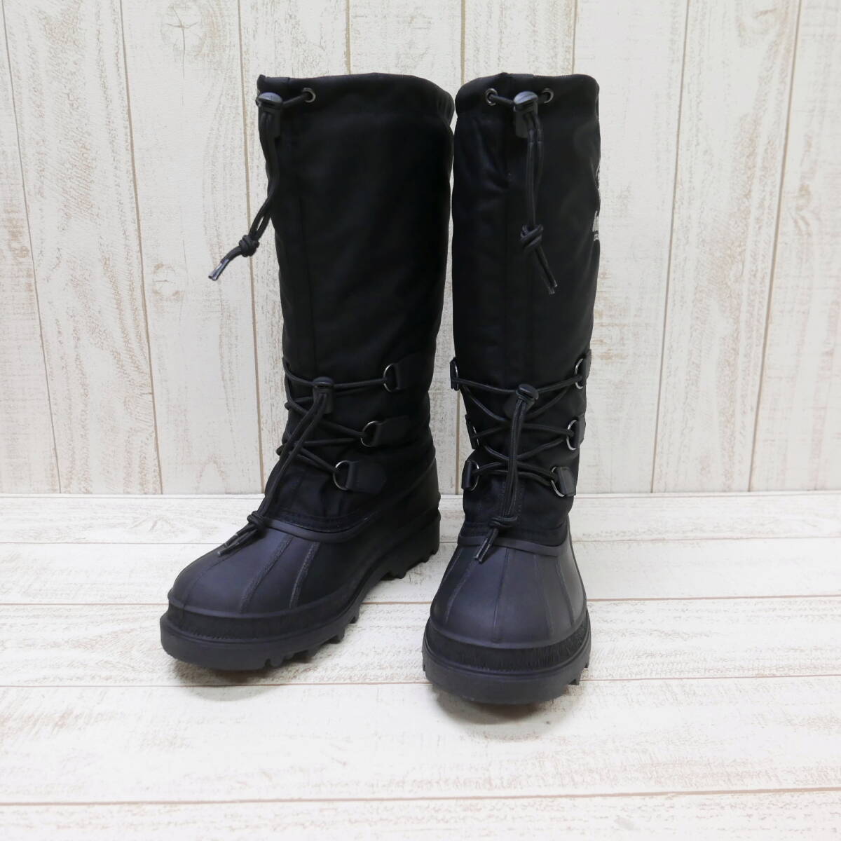 即決 カミック カヌック BLK/25cm 深雪対応 防寒ブーツ カナダ製 即決 カミック カヌック BLK/25cm 深雪対応 防寒ブーツ カナダ製