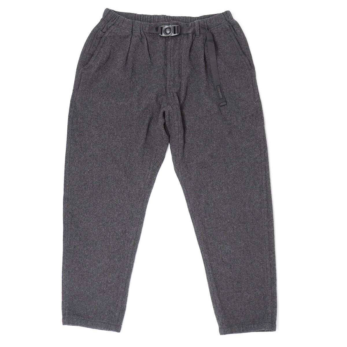 GRAMICCI × JOURNAL STANDARD 別注 ライトメルトンパンツ【M】チャコール ジャーナルスタンダード コラボ テーパード アンクル GMP-16F136