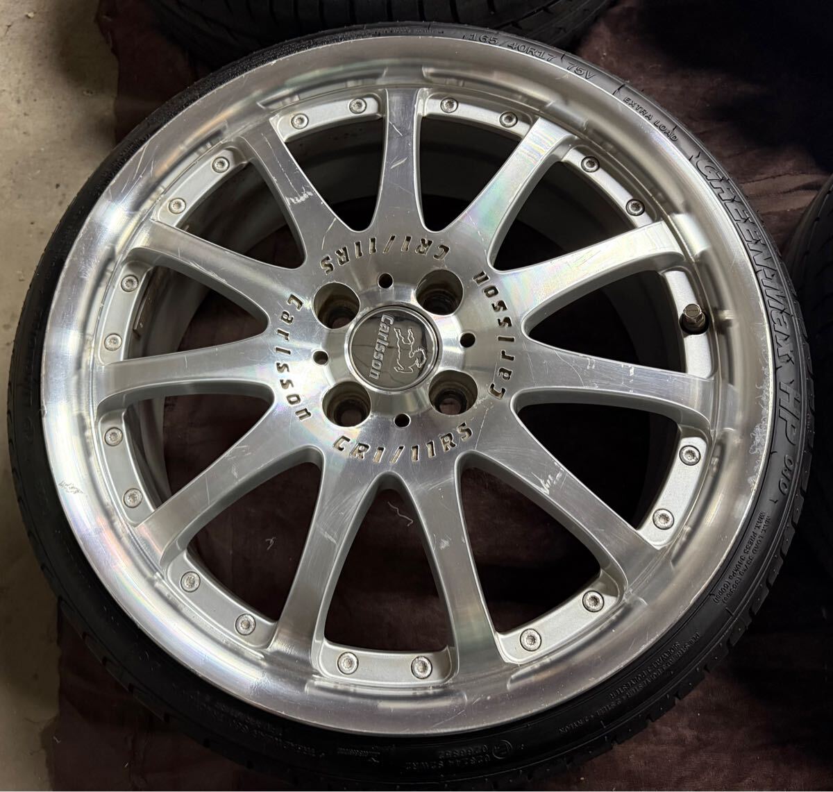 カールソン CR11/1RS carlsson 17インチ タイヤホイールセット カールソン CR11/1RS carlsson 17インチ タイヤホイールセット