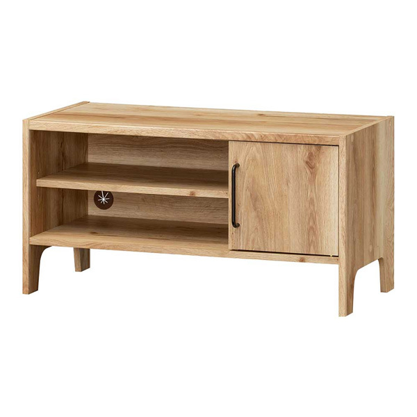 [awa]★テレビ臺 ローボード 幅87cm 32型TV対応 TVボード ビエンテージライト VTL4585D NN 白井産業(yè)