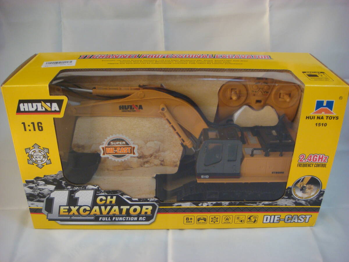 ＨＵＩＮＡ １５１０ ☆ １/１６ １１ＣＨ ＲＣ ＥＸＣＡＶＡＴＯＲ ショベルカー （ジャンク）