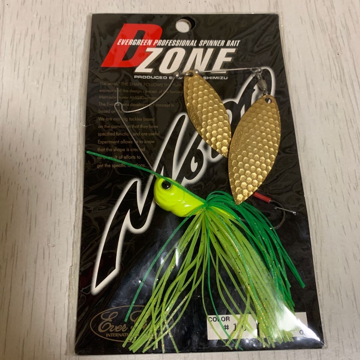 t ★ 新品★EVERGREEN エバーグリーン MODO モード D-ZONE Dゾーン 3/4 (チャート) スピナーベイト